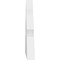 Ekena Millwork Saratoga Architectural Grade PVC Gable Bracket, 36"W x 16 1/2"H x 2"D x 6"F, 11/12 Pitch GBP036X17X0206SAR00 - alternate 4
